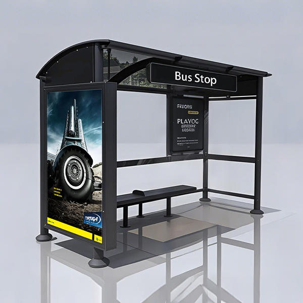 Curved Shed Bus Stop