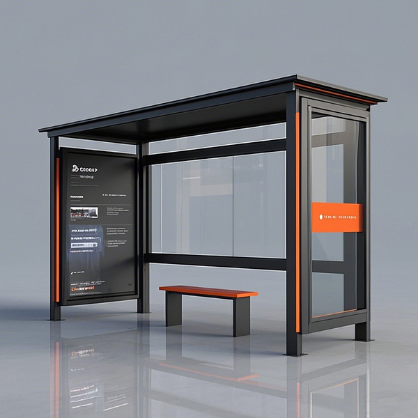 Semi-enclosed Bus Shelter