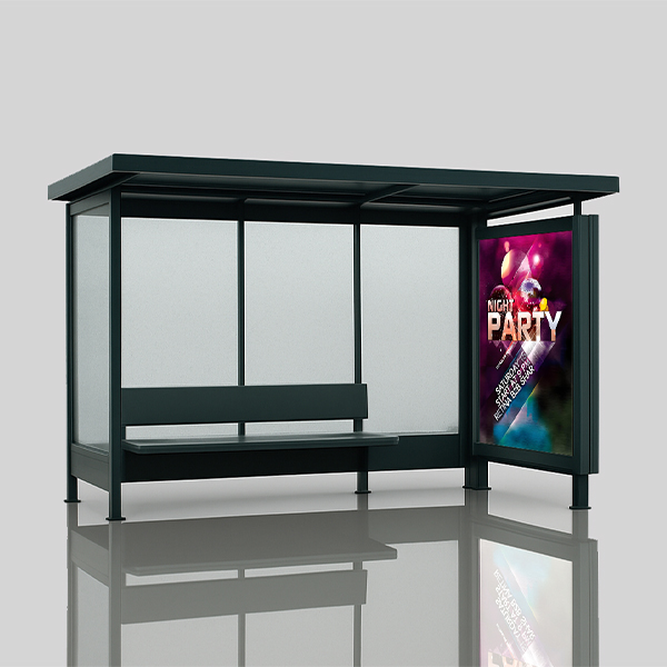 Semi-enclosed Bus Stop Shelter
