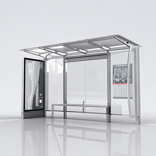 Stainless Steel Bus Shelter